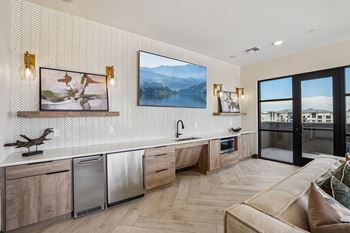 Sky deck for private and community events